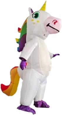 Unicornio hinchable